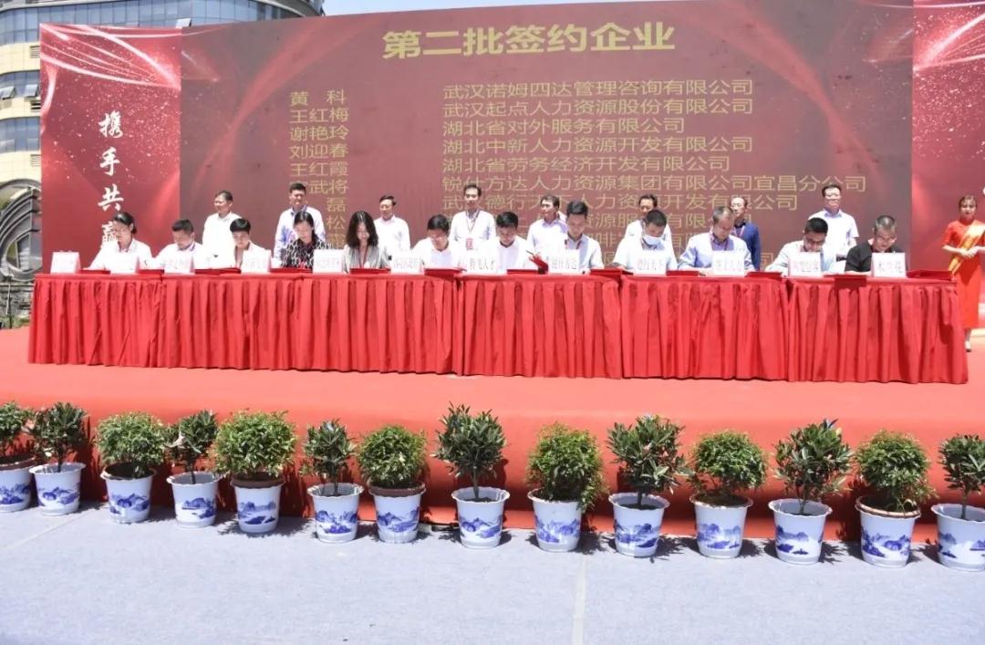 宜昌市人力资源产业园迎来首批45家入驻企业(图7)